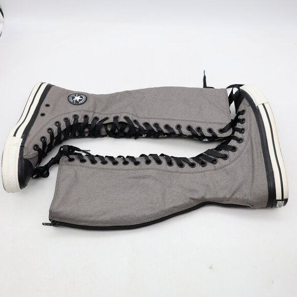 Converse Chuck Taylor All Star XX Hi Women's 6 Knee High Gray Sneakers - Picture 8 of 9